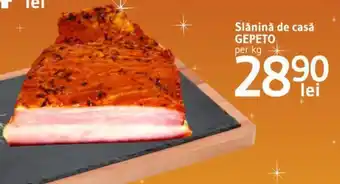 Supeco Slănină de casă GEPETO Ofertă