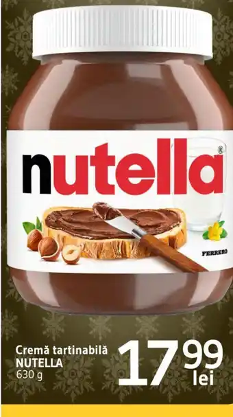 Supeco Cremă tartinabilă NUTELLA Ofertă