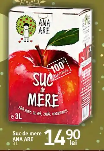 Suc de mere ANA ARE 3L