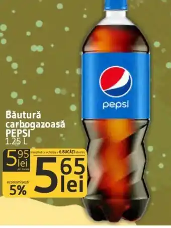 Supeco Băutură carbogazoasă PEPSI 1.25 L Ofertă