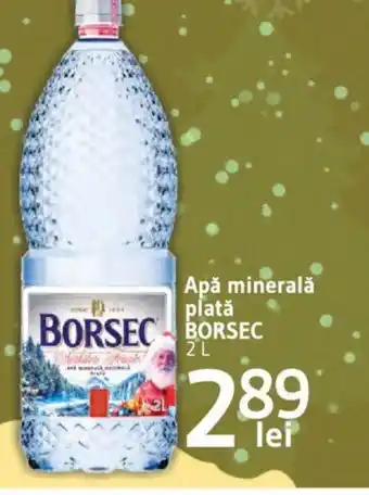 Supeco Apă minerală plată BORSEC 2L Ofertă