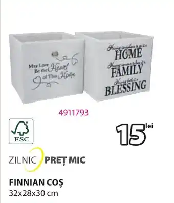 JYSK FINNIAN COŞ Ofertă