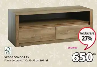 JYSK VEDDE COMODĂ TV Ofertă