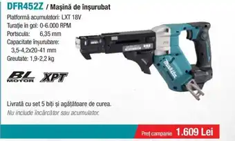 Makita MAKITA DFR452Z / Maşină de înșurubat Ofertă