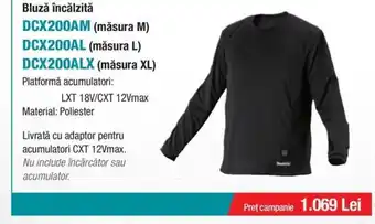 Makita Bluză încălzită Ofertă