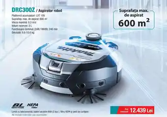 Makita MAKITA DRC300Z/ Aspirator robot Ofertă
