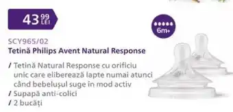Carrefour Tetină Philips Avent Natural Response Ofertă