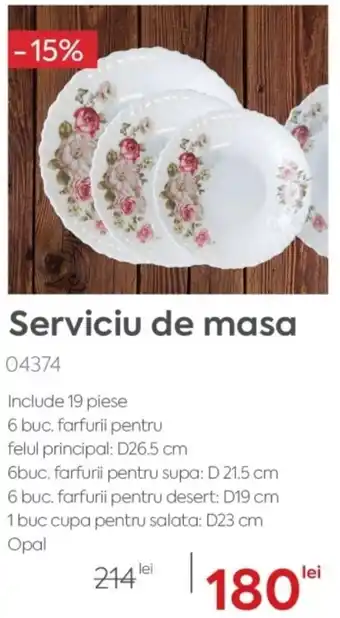 Serviciu de masa