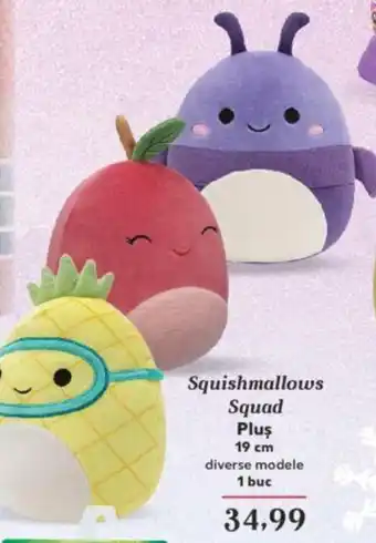 Kaufland Squishmallows Squad Pluş 19 cm Ofertă