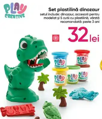 Pepco Set plastilină dinozaur Ofertă