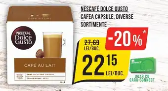 Mega Image NESCAFÉ DOLCE GUSTO CAFEA CAPSULE, DIVERSE SORTIMENTE Ofertă
