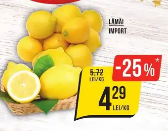 Mega Image LĂMÂI IMPORT Ofertă