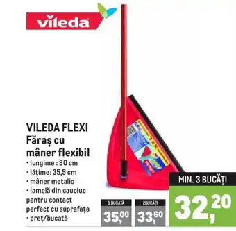 VILEDA FLEXI Făraş cu mâner flexibil