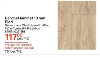 Parchet laminat 10 mm Fiori