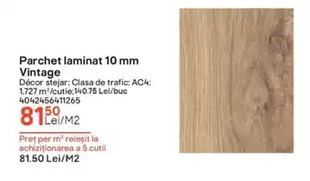 Parchet laminat 10 mm Vintage