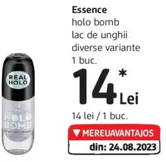 DM Essence holo bomb lac de unghii diverse variante Ofertă