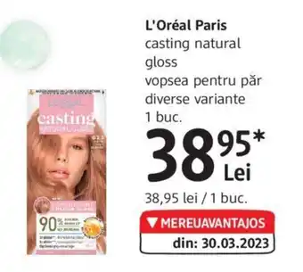 DM L'Oréal Paris casting natural gloss vopsea pentru păr diverse variante Ofertă