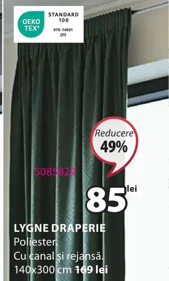 JYSK LYGNE DRAPERIE Ofertă