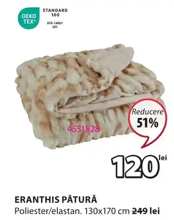JYSK ERANTHIS PĂTURĂ Ofertă