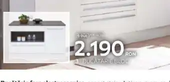 XXXLutz BUCĂTĂRIE BLOC Ofertă