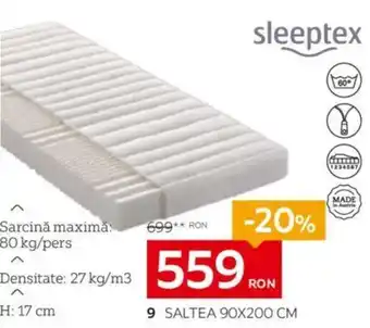 XXXLutz SALTEA 90X200 CM Ofertă