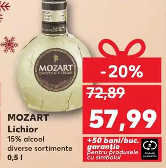Kaufland MOZART Lichior Ofertă