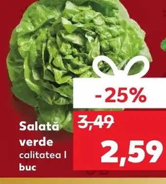 Kaufland Salată verde Ofertă