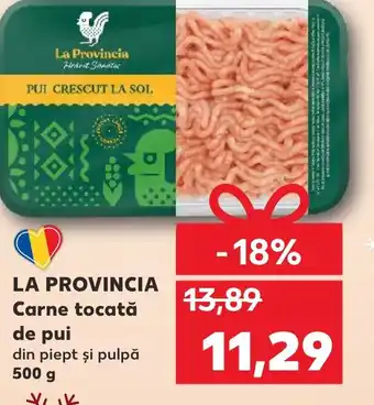 Kaufland LA PROVINCIA Carne tocată de pui Ofertă