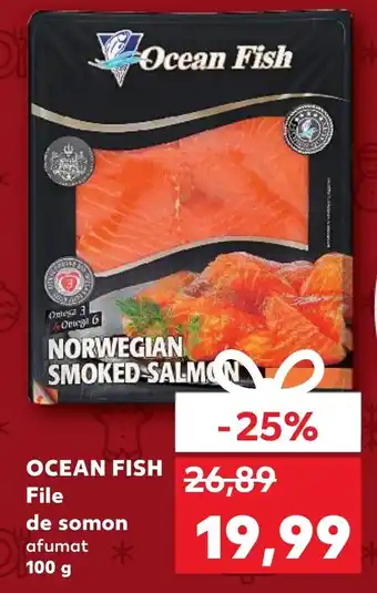 Kaufland OCEAN FISH File de somon Ofertă