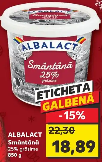 Kaufland ALBALACT Smântână Ofertă