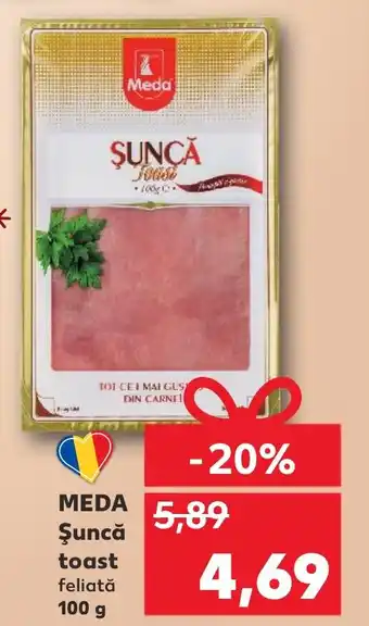 MEDA Şuncă toast feliată