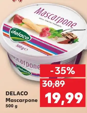 Kaufland DELACO Mascarpone 500 g Ofertă
