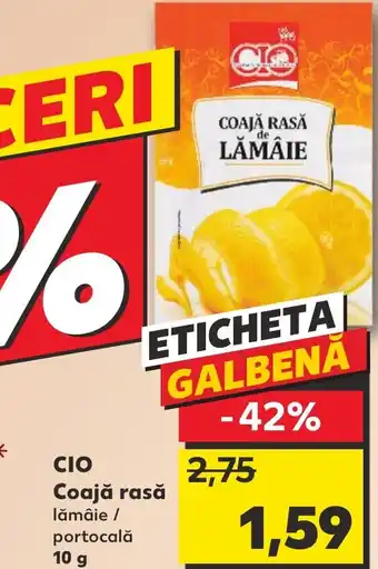 Kaufland CIO Coajă rasă Ofertă