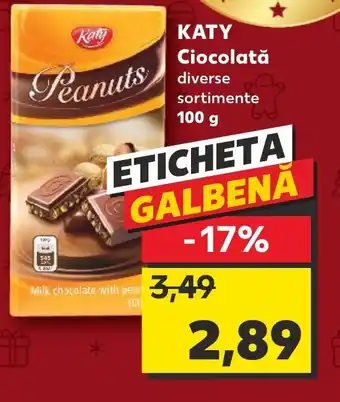 Kaufland KATY Ciocolată Ofertă