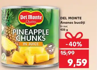 Kaufland DEL MONTE Ananas bucăți Ofertă
