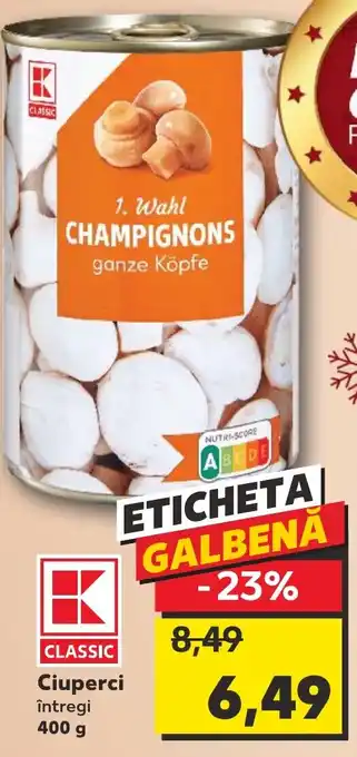 Kaufland Ciuperci Ofertă