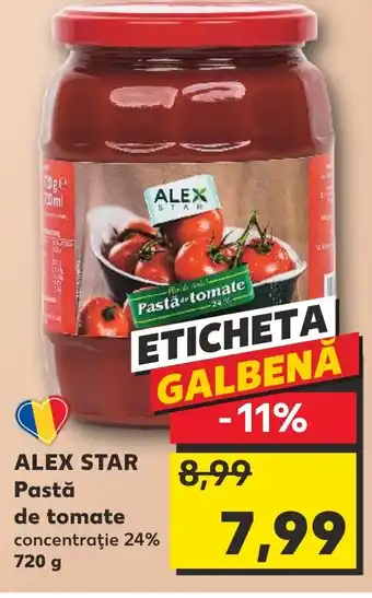 Kaufland ALEX STAR Pastă de tomate Ofertă