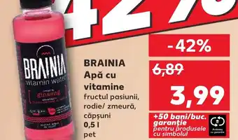 Kaufland BRAINIA Apă cu vitamine Ofertă