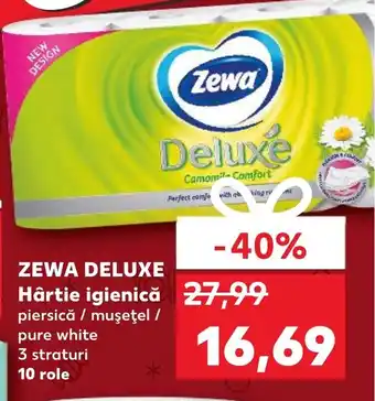 Kaufland ZEWA DELUXE Hârtie igienică Ofertă