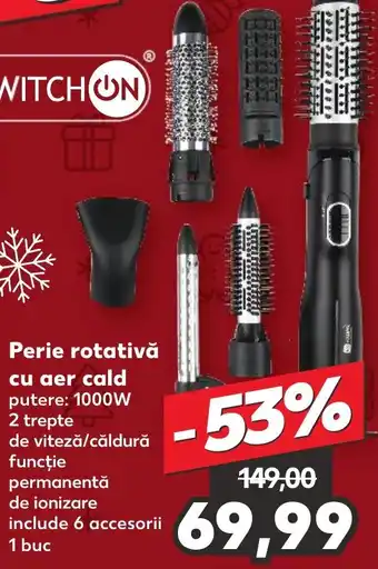 Kaufland Perie rotativă cu aer cald Ofertă