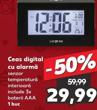 Ceas digital cu alarmă