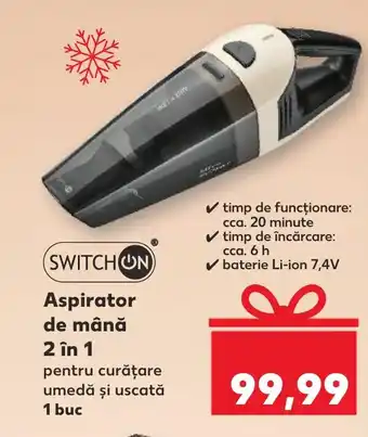 Aspirator de mână 2 in 1
