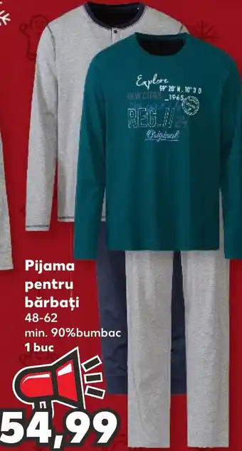 Kaufland Pijama pentru bărbaţi Ofertă