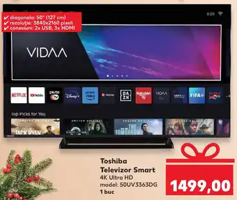 Kaufland Toshiba Televizor Smart Ofertă