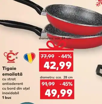 Kaufland Tigaie emailată Ofertă