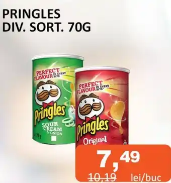 Unicarm PRINGLES DIV. SORT. 70G Ofertă