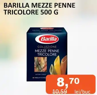 Unicarm BARILLA MEZZE PENNE TRICOLORE 500 G Ofertă
