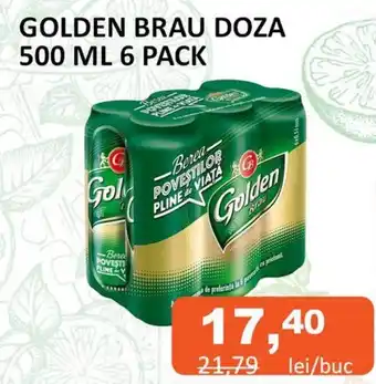 Unicarm GOLDEN BRAU DOZA 500 ML 6 PACK Ofertă