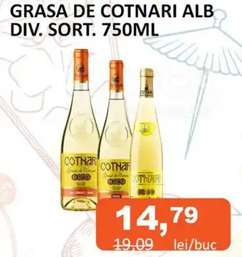 GRASA DE COTNARI ALB DIV. SORT. 750ML