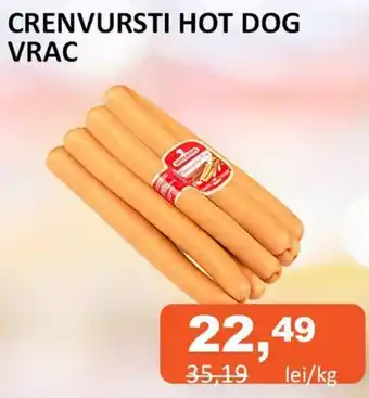 CRENVURSTI HOT DOG VRAC